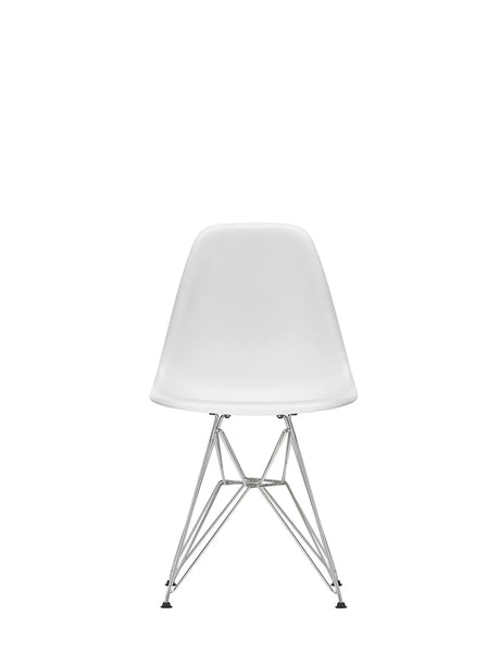 Eames Plastic Side Chair DSR, forkromet fra Vitra - White - Jacobsen Plus