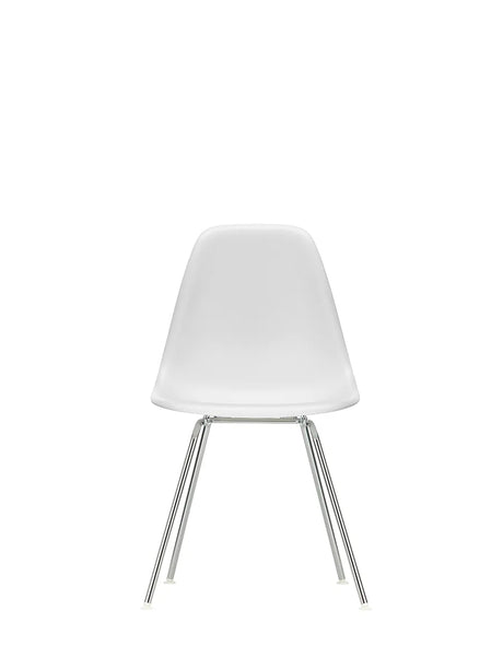 Eames Plastic Side Chair DSX, forkromet fra Vitra - White - Jacobsen Plus