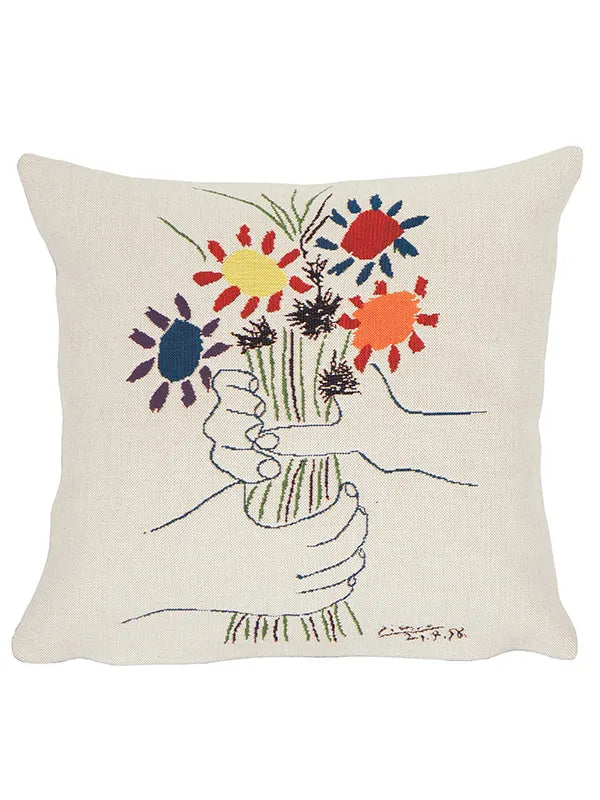 Picasso Fleurs Et Mains pude fra Poulin Design - 1 - Jacobsen Plus