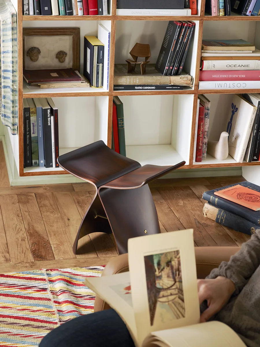 Butterfly Stool, palisander fra Vitra - 3 - Jacobsen Plus