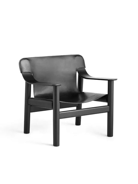 Bernard Stol fra Hay - Deep black oak - Black leather - Jacobsen Plus