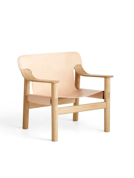 Bernard Stol fra Hay - Matt lacquered oak - Nature leather - Jacobsen Plus