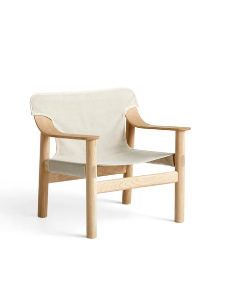 Bernard Stol fra Hay - Matt lacquered oak - Raw canvas - Jacobsen Plus