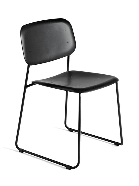 Soft Edge 55 Sled stol fra Hay - Sort - sort - Jacobsen Plus