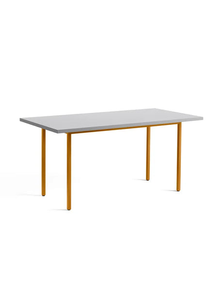 Two-Colour spisebord 160x82 fra Hay - Light grey / Ochre - Jacobsen Plus