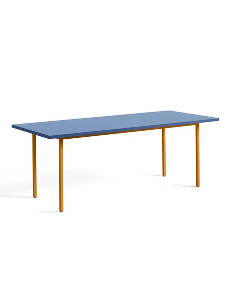 Two-Colour Spisebord 200x90 fra Hay - Blue / Ochre - Jacobsen Plus