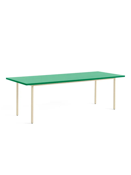 Two-Colour Spisebord 240x90 fra Hay - Green mint / Ivory - Jacobsen Plus
