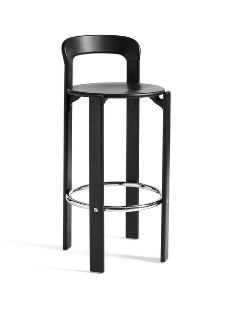 Rey Bar Stool fra Hay - Deep black - Jacobsen Plus