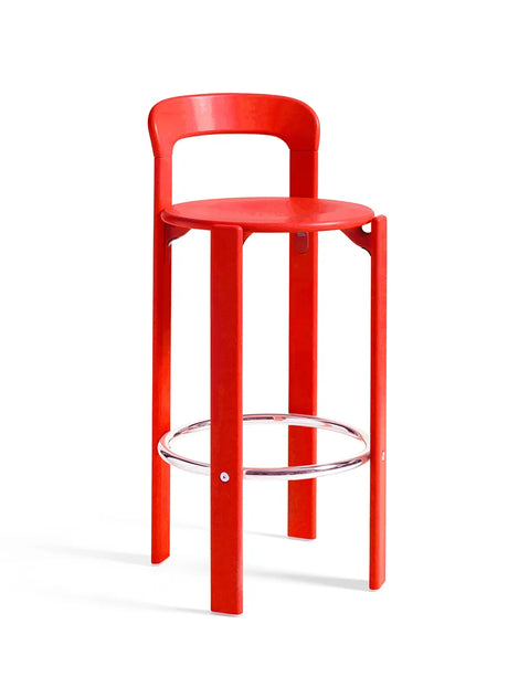 Rey Bar Stool fra Hay - Scarlet Red - Jacobsen Plus