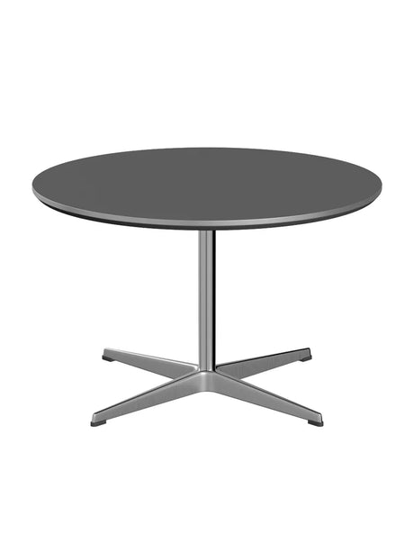 Piet Hein A222 Sofabord, Ø75 cm fra Fritz Hansen - Grey Bromo m. alukant (specialfarve) - Jacobsen Plus
