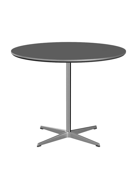 Piet Hein A623 Cafébord, Ø90 cm fra Fritz Hansen - Grey Bromo m. alukant (specialfarve) - Jacobsen Plus