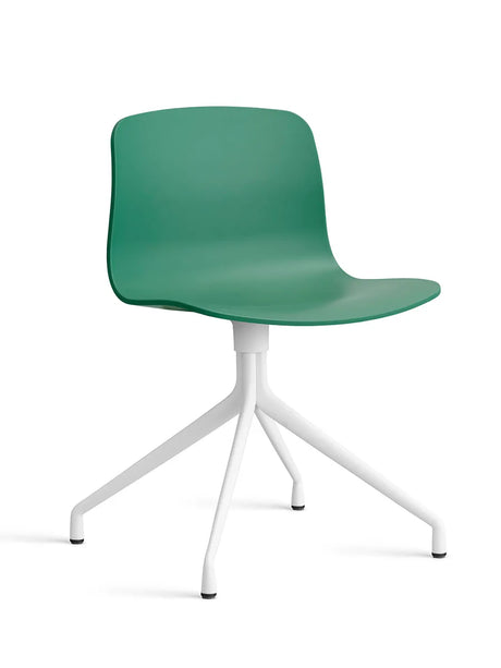 About a Chair AAC10 fra Hay - Teal Green / Hvid pulverlakeret aluminium - Jacobsen Plus