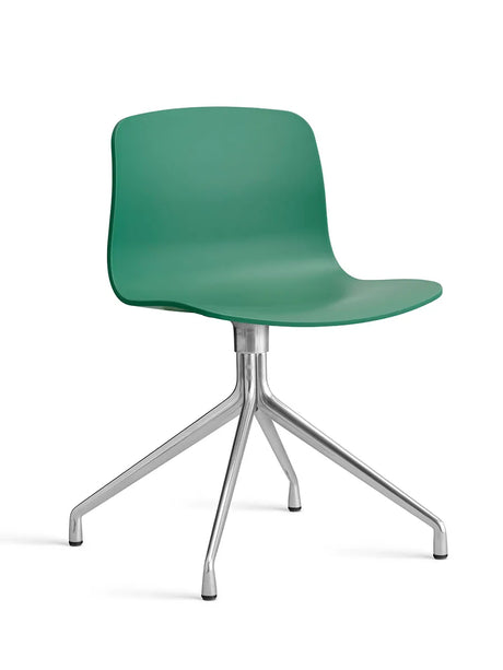 About a Chair AAC10 fra Hay - Teal Green / Poleret aluminium - Jacobsen Plus