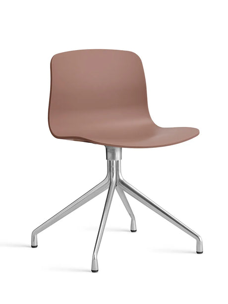 About a Chair AAC10 fra Hay - Soft Brick / Poleret aluminium - Jacobsen Plus