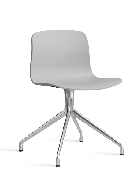 About a Chair AAC10 fra Hay - Concrete grey / Poleret aluminium - Jacobsen Plus