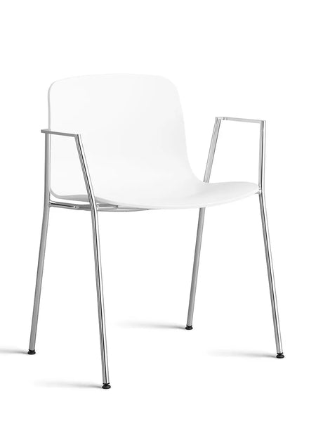 About a Chair AAC18 fra Hay - White / Forkromet stål - Jacobsen Plus