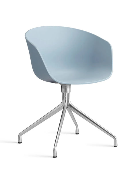 About a Chair AAC20 fra Hay - Slate Blue / Poleret aluminium - Jacobsen Plus