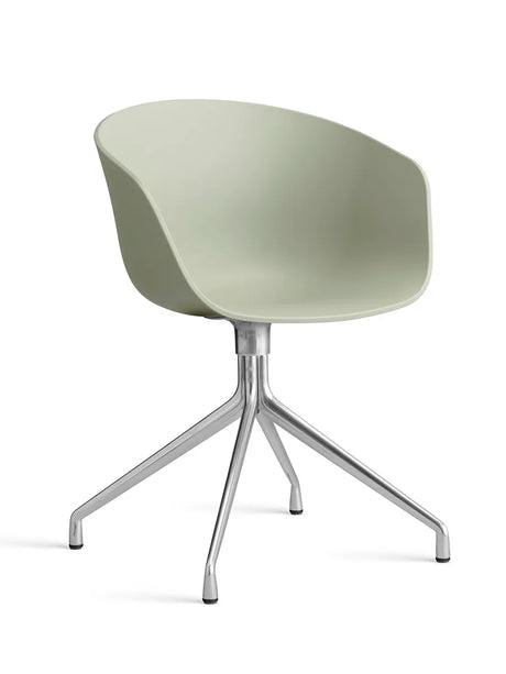 About a Chair AAC20 fra Hay - Pastel green / Poleret aluminium - Jacobsen Plus