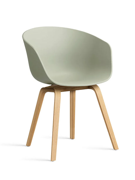 About a Chair AAC22 fra Hay - Pastel green / Lakeret eg - Jacobsen Plus