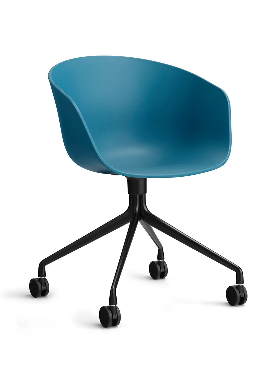 - Azure Blue / Sort pulverlakeret aluminum - Jacobsen Plus