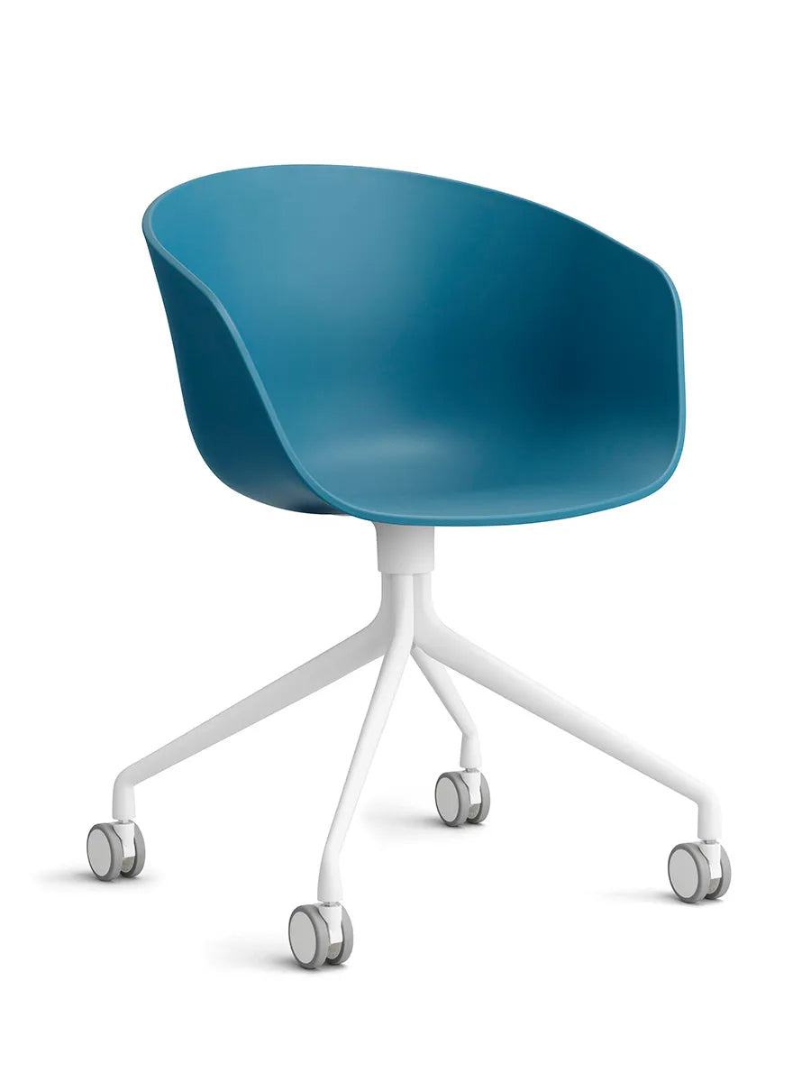 - Azure Blue / Hvid pulverlakeret aluminium - Jacobsen Plus