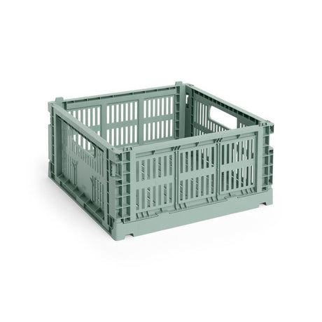 Colour Crate Medium Square, Sage green fra Hay - 1 - Jacobsen Plus