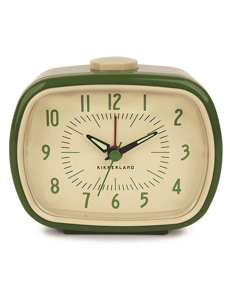 Retro Alarm Clock, green fra Kikkerland - 1 - Jacobsen Plus