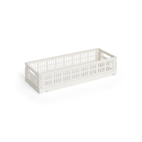 Colour Crate Mini Oblong, Off white fra Hay - 1 - Jacobsen Plus