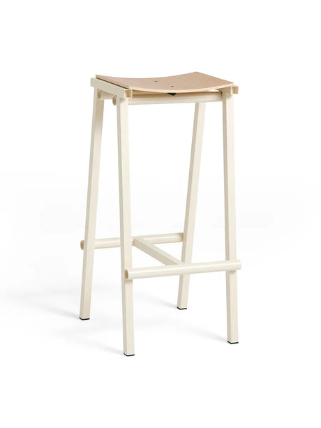 Taburete 8 Bar Stool, high fra Hay - Eggshell - Jacobsen Plus