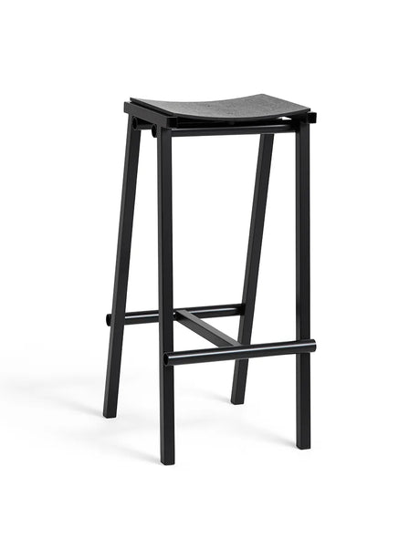 Taburete 8 Bar Stool, high fra Hay - Black - Jacobsen Plus