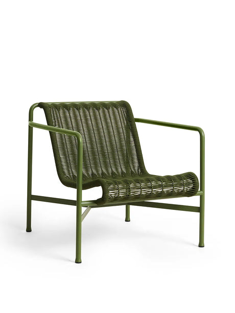 Palissade Cord Lounge Chair Low fra Hay - Olive - Jacobsen Plus
