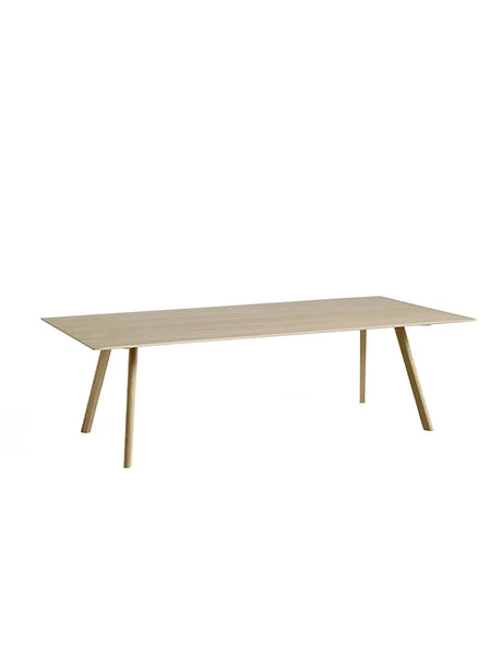 CPH30 bord, 250 cm fra Hay - Sortlakeret eg / Sortlakeret eg / L: 250 x B: 120 x H: 74 cm - Jacobsen Plus
