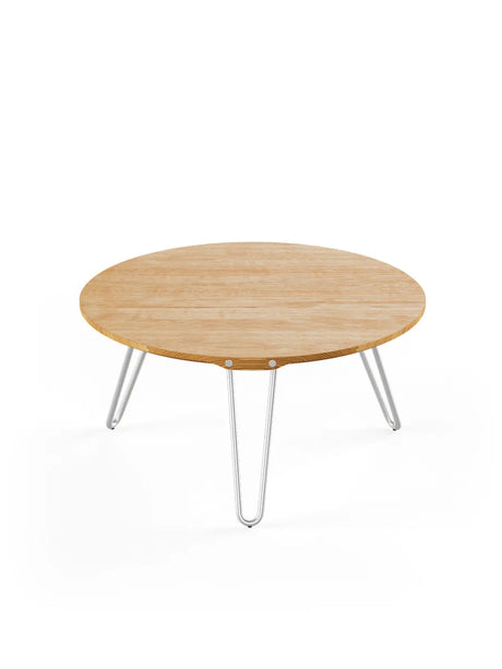 AK1810 Sidebord fra Naver Collection - Eg olie / H: 36 cm / Rustfrit stål - Jacobsen Plus