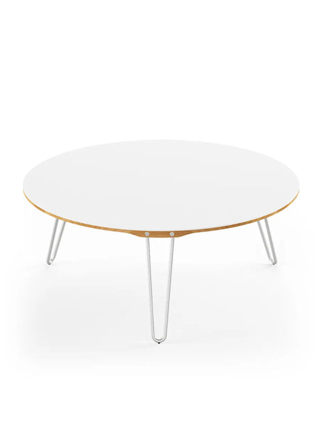 AK1851 Sofabord fra Naver Collection - Eg olie / H: 42 cm / Rustfrit stål - Jacobsen Plus