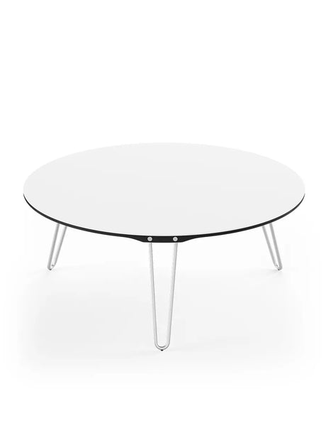 AK1851 Sofabord fra Naver Collection - Ask sortbejdset / H: 42 cm / Rustfrit stål - Jacobsen Plus