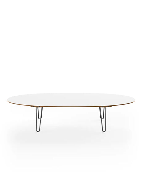 AK1881 Sofabord fra Naver Collection - Valnød olie / H: 30 cm / Sort pulverlakeret - Jacobsen Plus