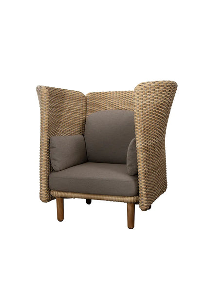 Arch Loungestol, høj arm/ryg fra Cane-line - 1 - Jacobsen Plus
