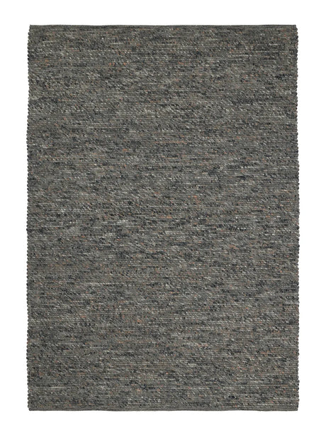 Agner Tæppe fra Linie Design - Charcoal / 140 x 200 cm - Jacobsen Plus