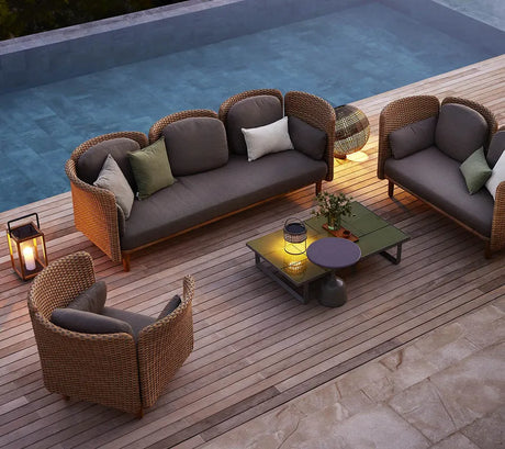 Arch Loungestol, lav arm/ryg fra Cane-line - 2 - Jacobsen Plus