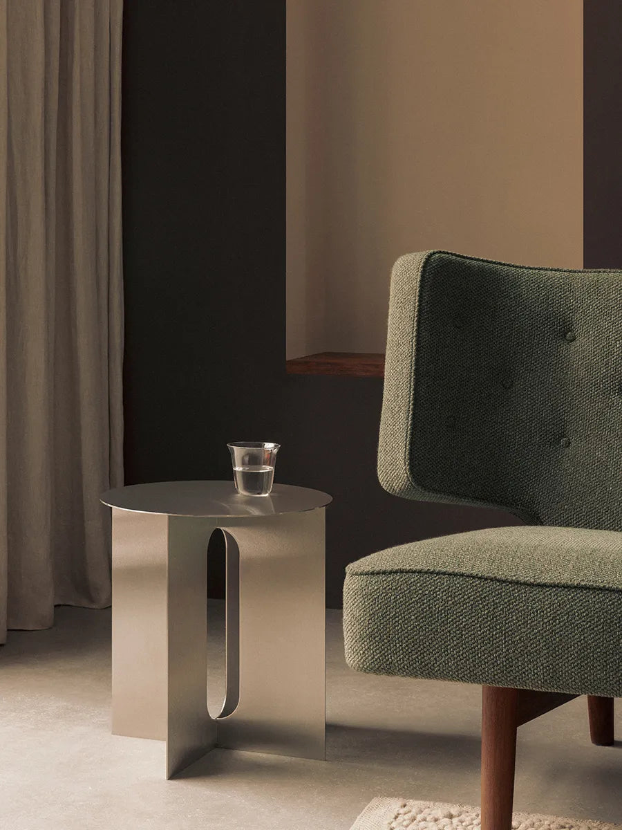 Androgyne Side Table, steel fra Audo Copenhagen