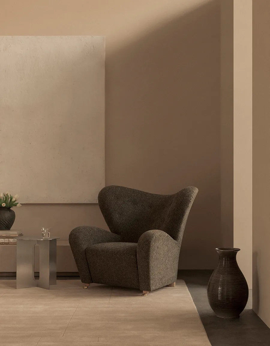 Androgyne Side Table, steel fra Audo Copenhagen