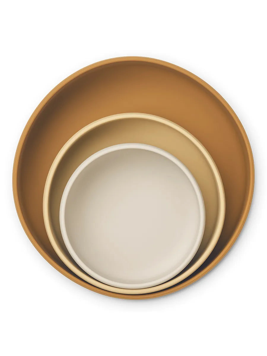 Audrey skålsæt, safari multi mix fra Liewood - 1 - Jacobsen Plus