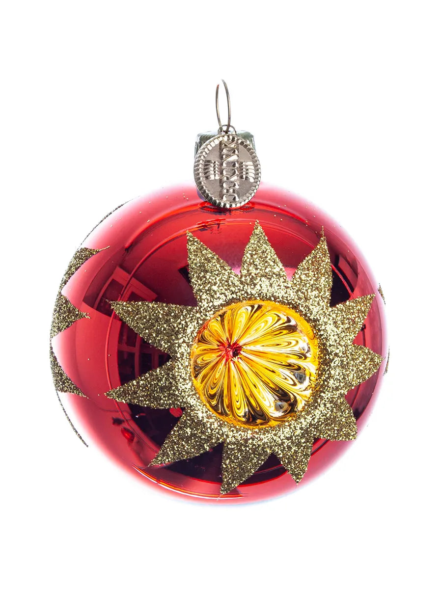 Reflektor Julekugle, rød fra Brink Nordic - 1 - Jacobsen Plus