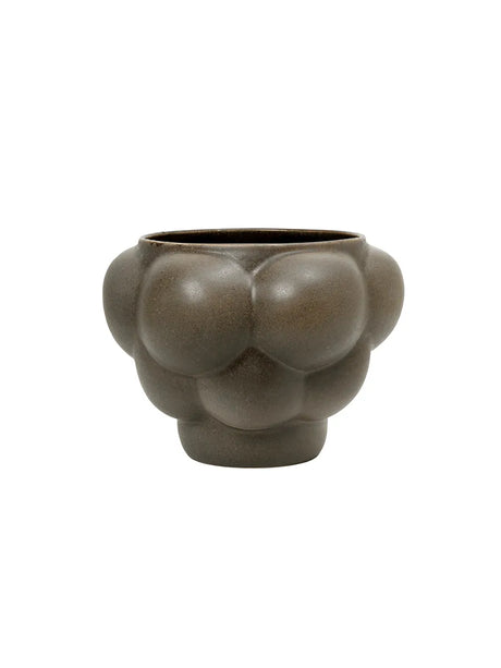 Balloon Bowl 05, ceramic fra Louise Roe - Mud Brown - Jacobsen Plus