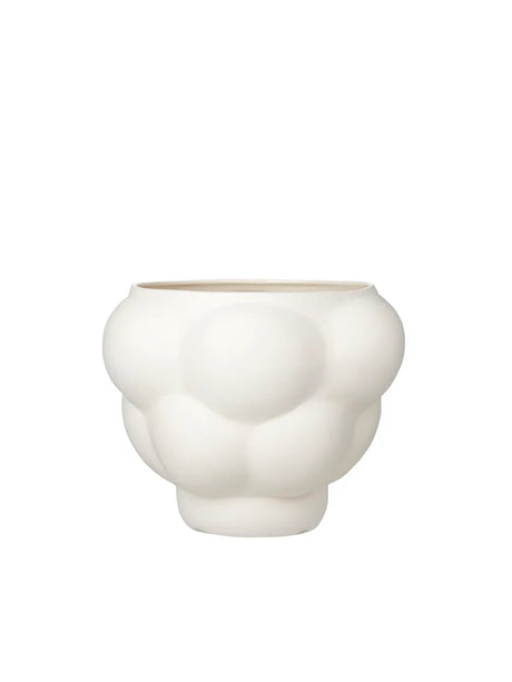 Balloon Bowl 05, ceramic fra Louise Roe - Raw White - Jacobsen Plus