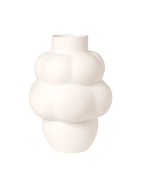 Balloon Vase 04 Grande, ceramic fra Louise Roe - Raw White - Jacobsen Plus