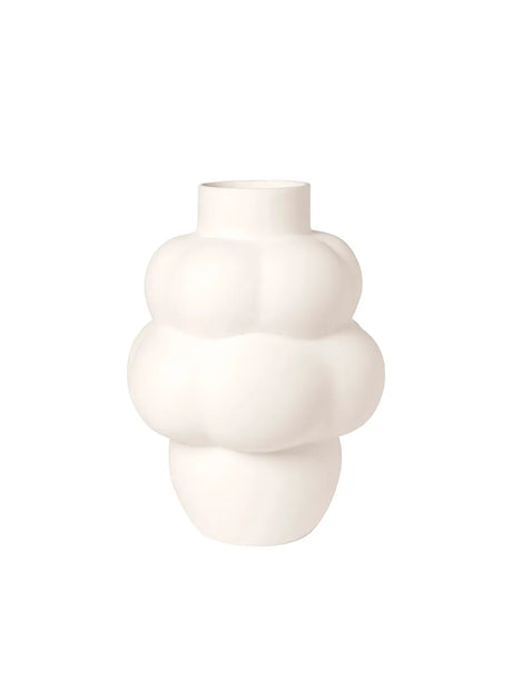 Balloon Vase 04, ceramic fra Louise Roe - Raw White - Jacobsen Plus