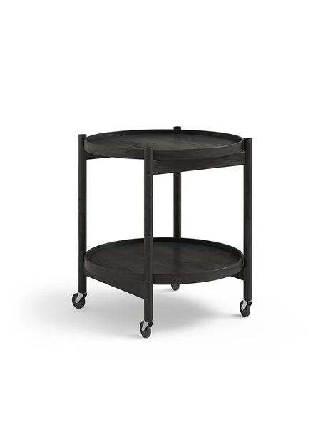 Bakkebord, Ø50 af Hans Bølling - Sortmalet eg / Sortbejdset eg - Jacobsen Plus