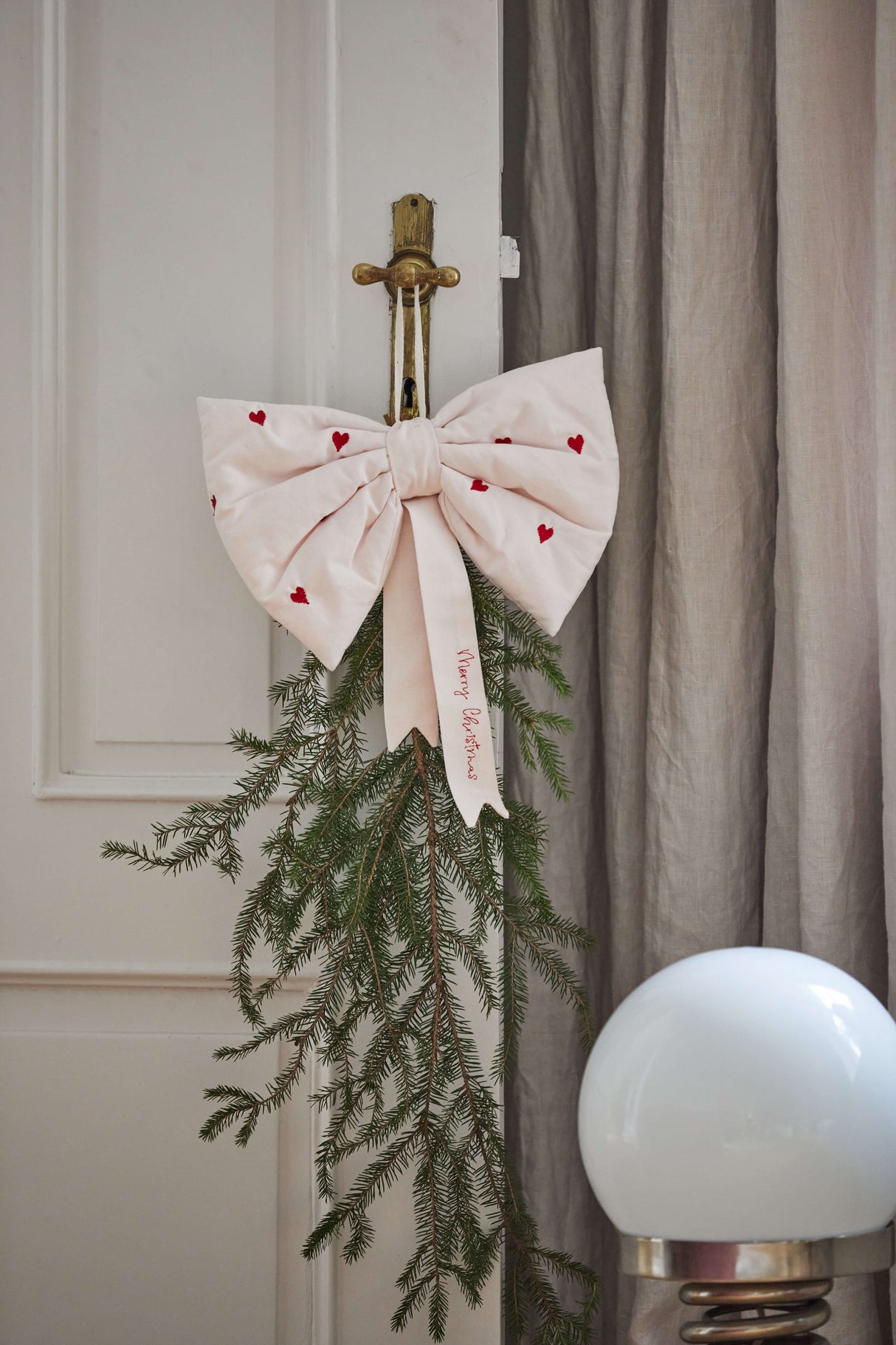 Christmas Bow - Light Pink fra Blåmst - 3 - Jacobsen Plus