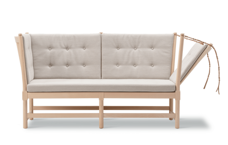 Tremmesofa, 80-års jubilæumsudgave af Børge Mogensen - Bøg / Sæbe / Steelcut Trio 213 - Jacobsen Plus